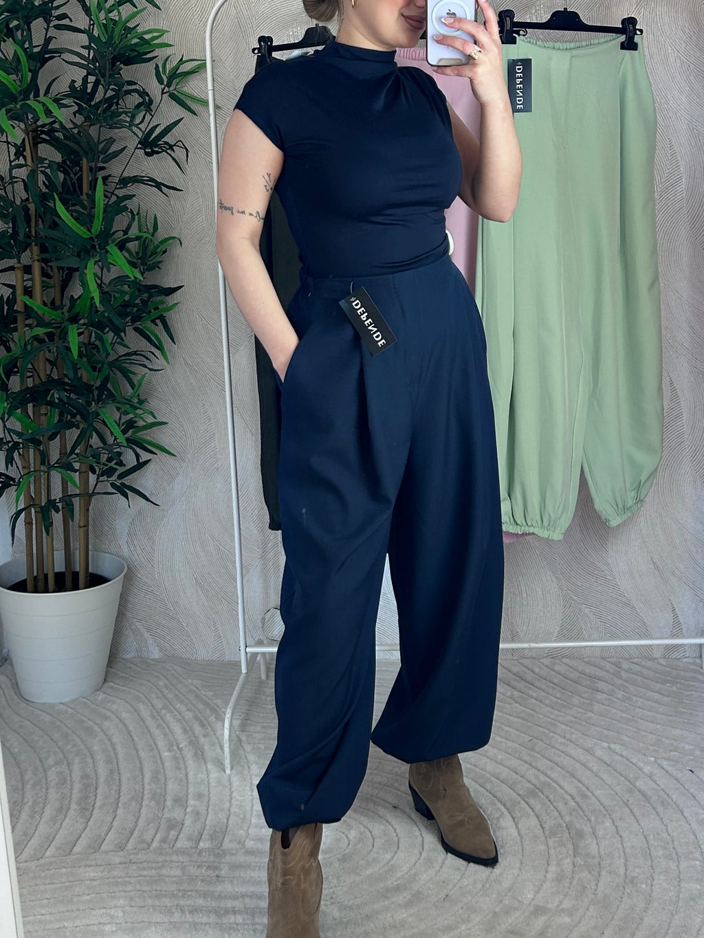 Pantalón fluido
