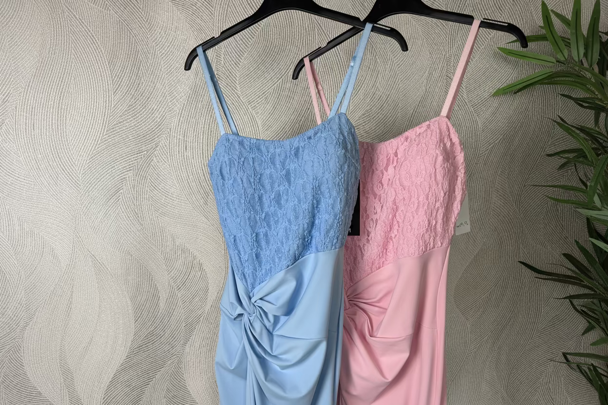 Vestido raja lateral