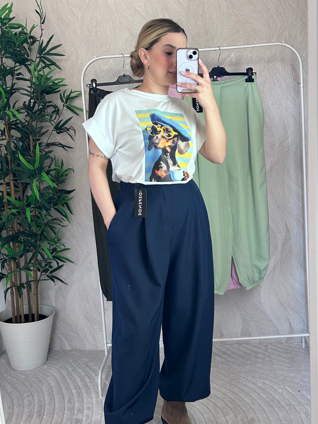 Pantalón fluido