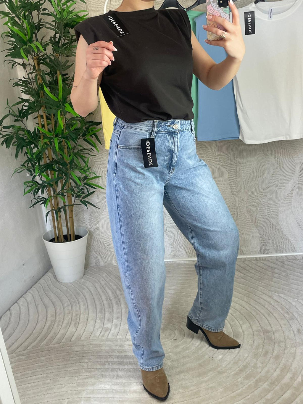 Camiseta hombrera